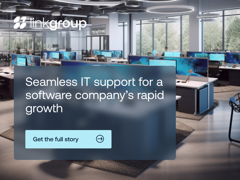 Seamless IT support for a software company's rapid growth